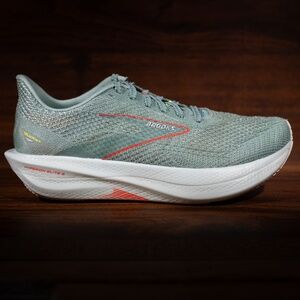 Brooks Hyperion Elite 3 Men's Size 7 D Green Orange Running Shoes Sneakers